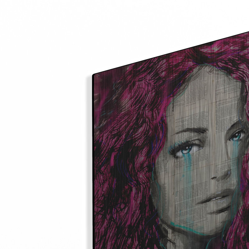 "Satin" par Loui Jover, H 24 po x l 16 po
