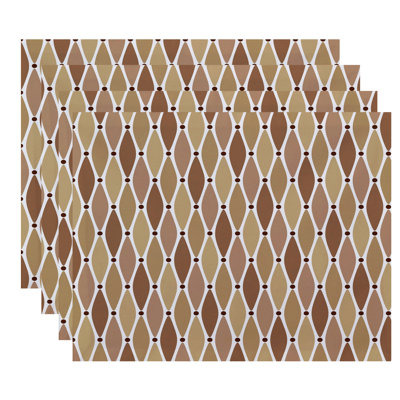 Eastbourne Polyester Geometric Rectangle Placemat