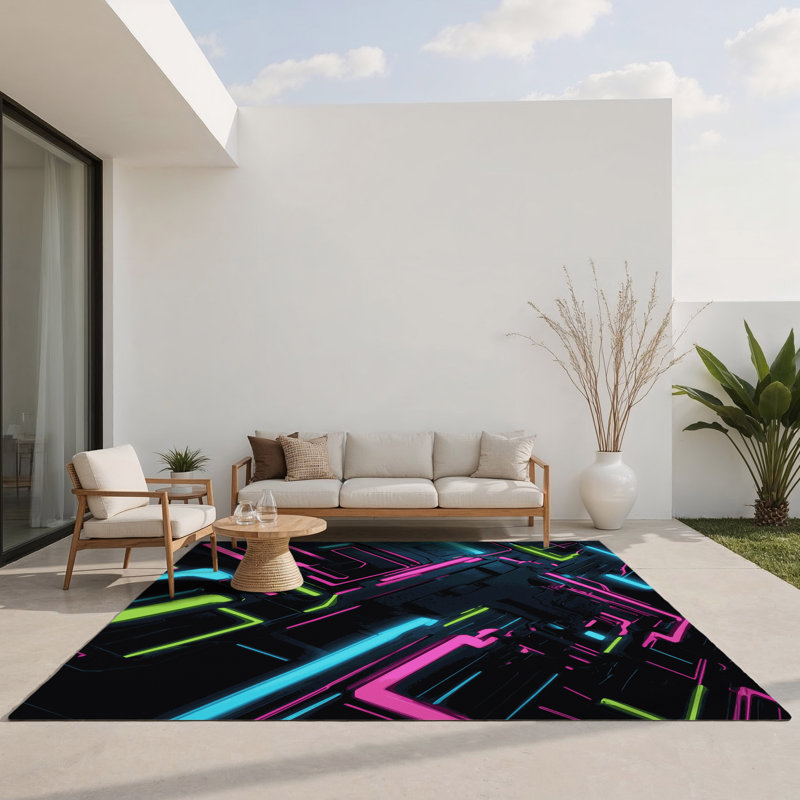 Nexus Radiance Indoor And Outdoor Area Rug, Rectangle 3' x 5'