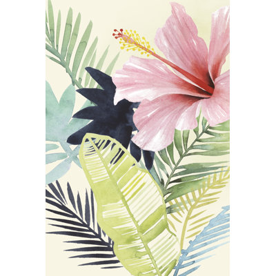«Tropical Punch I», peinture sur toile