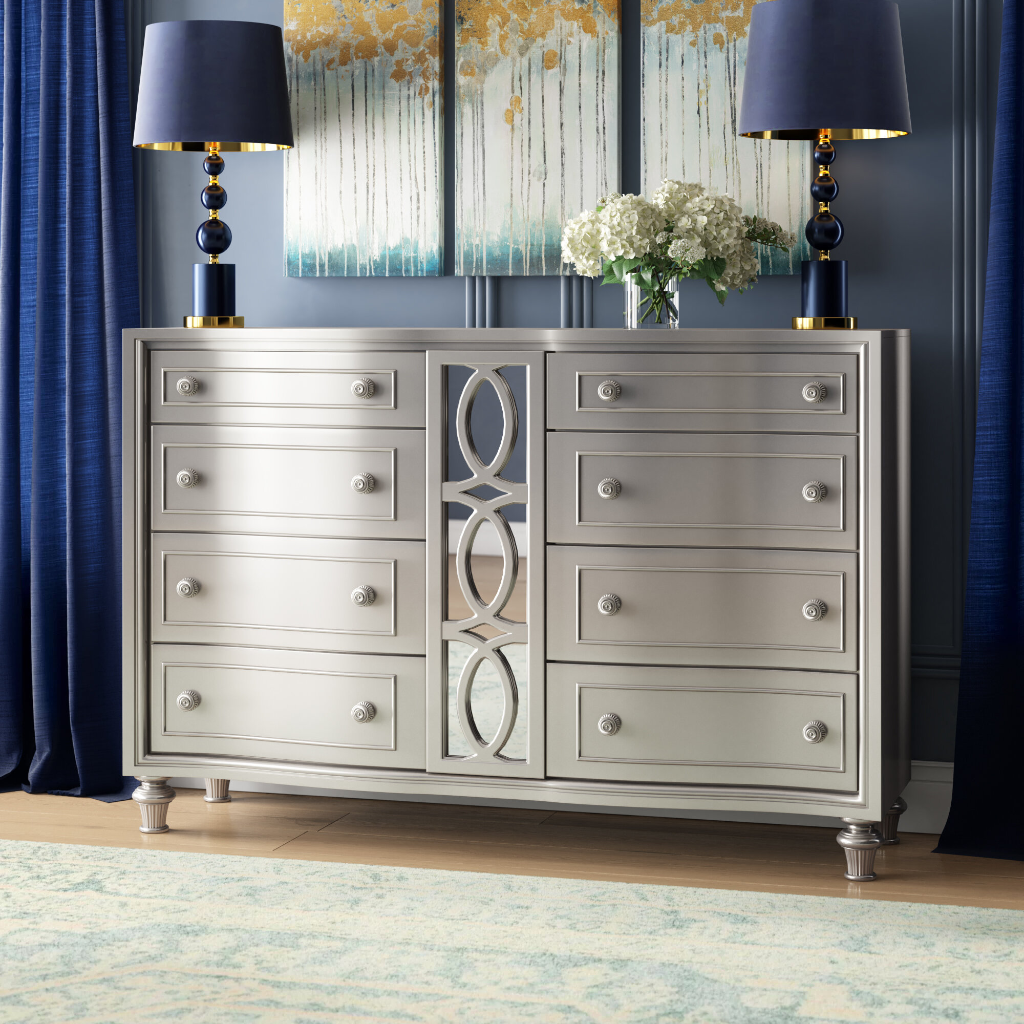 Avalon Furniture Regency Park 9 - Drawer Dresser | Wayfair