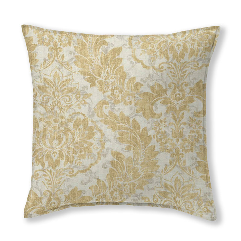 Housse de coussin carrée Bella/insert, 24" X 24", Brume
