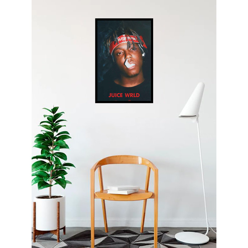 Juice Wrld Smoke sur papier affiche