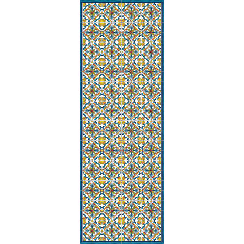 Ruppert Geometric Indoor / Outdoor Area Rug, Runner 78 x 225cm