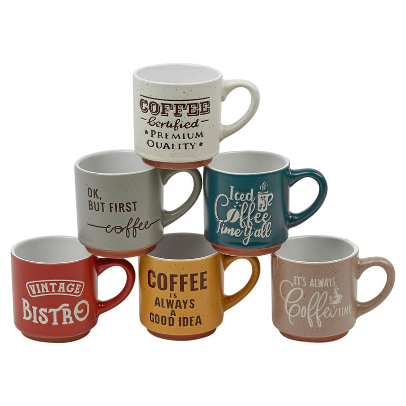 Porcelain Coffee Mug, 260 Oz