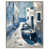 Cadre flottant argent