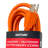 RAYOVAC® Indoor/Outdoor Extension Cord With SJTW Jacket, 15-Ft., Orange