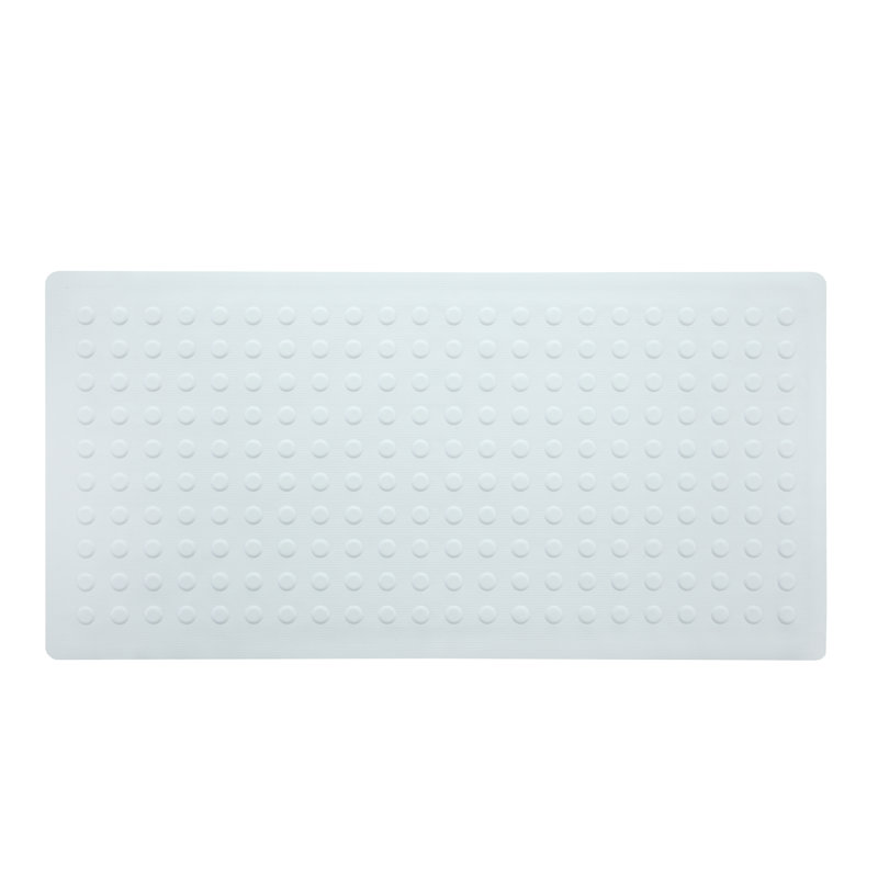 Tapis de bain antidérapant Letman, Blanc