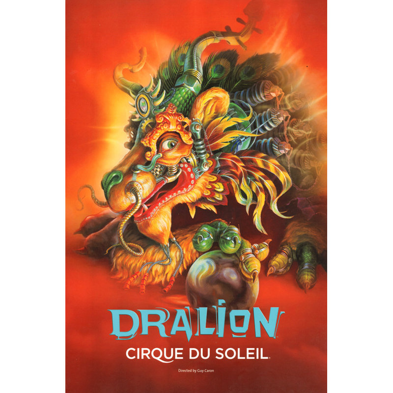 Cirque du Soleil - Dralion, H 18 po x l 12 po
