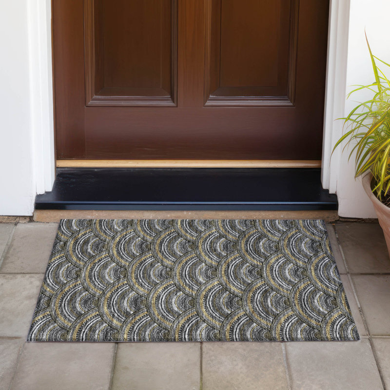 Tapis Chayden avec envers antidérapant, Rectangle 1 pi 8 po x 2 pi 6 po