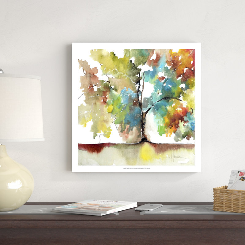 Rainbow Trees III, H 20 po x l 20 po x P 1,25 po