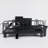 Extendable Large Capacity Sinkside Metal Dish Rack, Adjustable Dish Drying Rack With Removable Draining Board