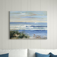 Beach Combers - Wrapped Canvas Painting Print