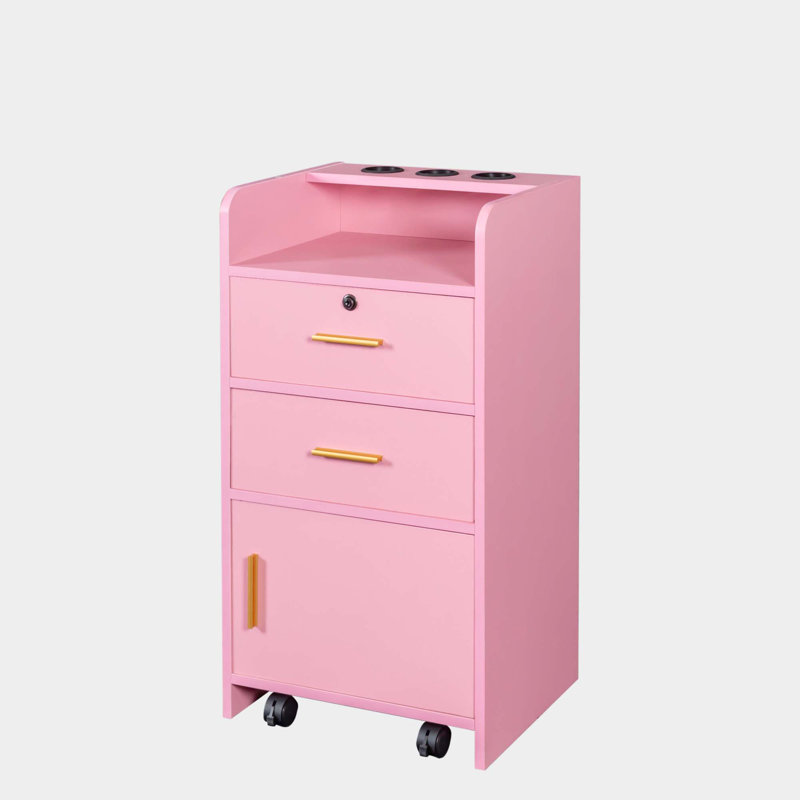 Meuble-lavabo, Rose