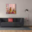  «Hello Gorgeous» par Lucia Heffernan, art mural sur toile, 37 po x 37 po