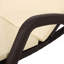 Chaise longue d'extérieur avec coussin