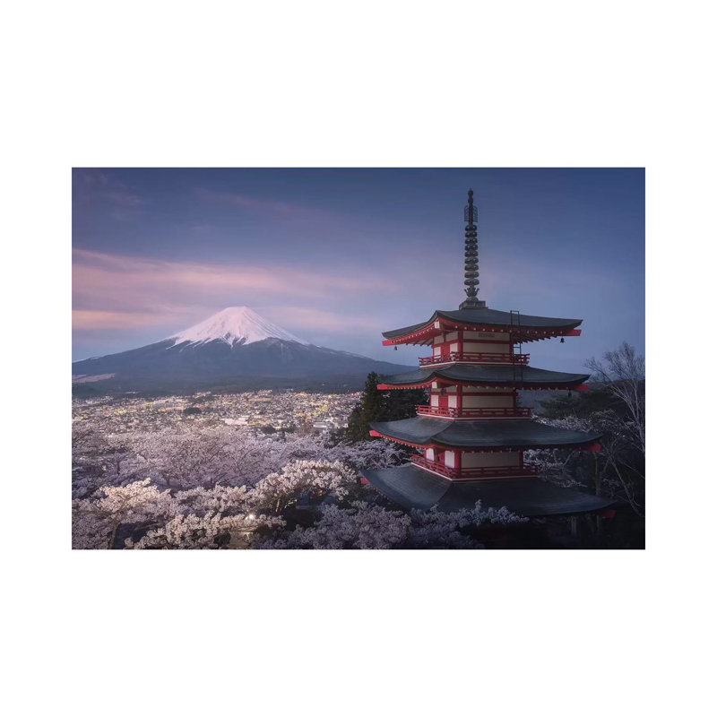 Spring In Japan XXIII by Daniel Kordan - Print on Canvas, 30.48 cm H x 45.72 cm W, Wrapped Canvas