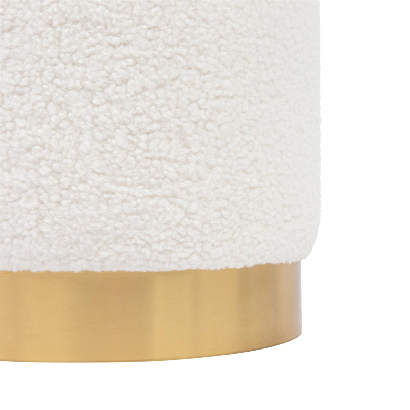 Fabric Accent Stool