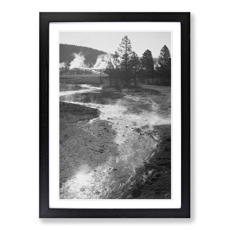 Ansel Adams - Single Picture Frame Print, Black