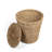 Andranique Hand Woven Wicker Laundry Hamper