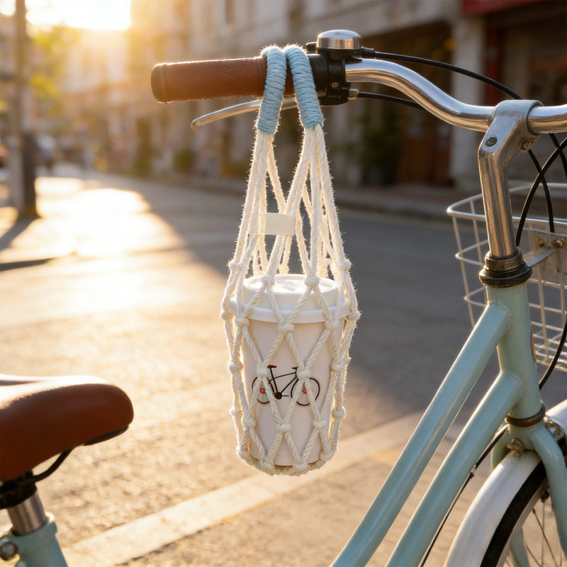 Manchon pour tasse à eau avec sac à lait, tasse à café, tasse à café, poche à main, UB