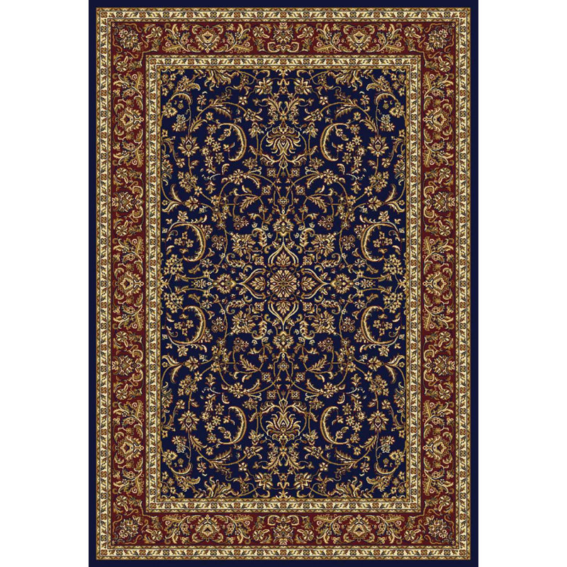Tapis bleu marine , Rectangle 5 pi 5 po x 8 pi 3 po