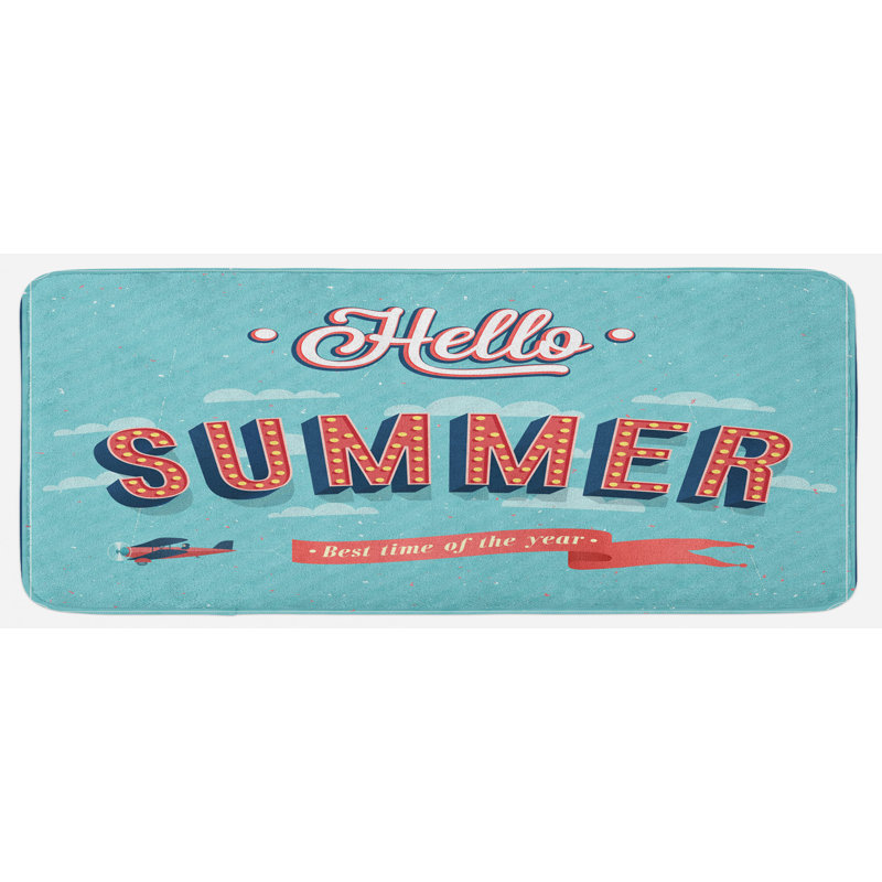 Tapis de cuisine Hello