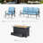 Tapasi Outdoor Patio Conversation Furniture Set-698990423