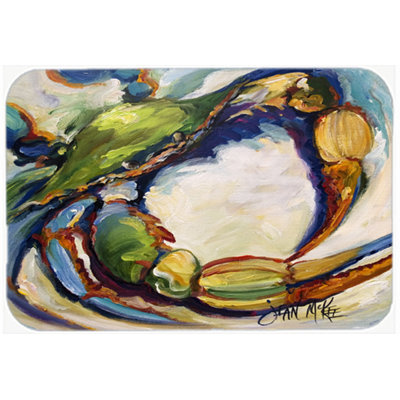 Crab Rectangle Tempered Glass Cutting Board
