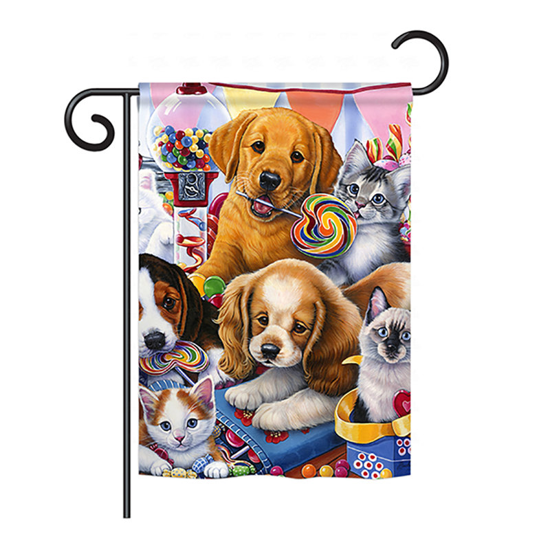 Double Sided Polyester Animal House Flag, 40" H x 28" W