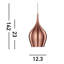 Tori 1 - Light Teardrop Pendant-17706155-17706156