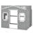 House Loft Bed With Ladder-566948130