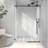 Frameless One Fixed And One Shifted Shower Door,70Mm 304 Stainless Steel Large Pulleys With Adjustable Soft Closing Function,With Nano Easy Cleaning,Stick Explosion-Proof Menbrance-115606815