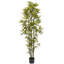 Bambou artificiel - plante artificielle de 6 pi avec feuilles réglables et pot - plantes artificielles pour la maison, le restaurant ou le bureau