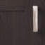 Poignée à poignée Crest Collection - Poignée d'armoire centrale à centrale de 3 po nickel satiné - Quincaillerie de style Mid-Century pour tiroirs et armoires-116778668-91078174