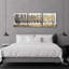 «Gilt Foliage» par Tim O'Toole, art mural en verre acrylique, ensemble de 3 pièces-101627530