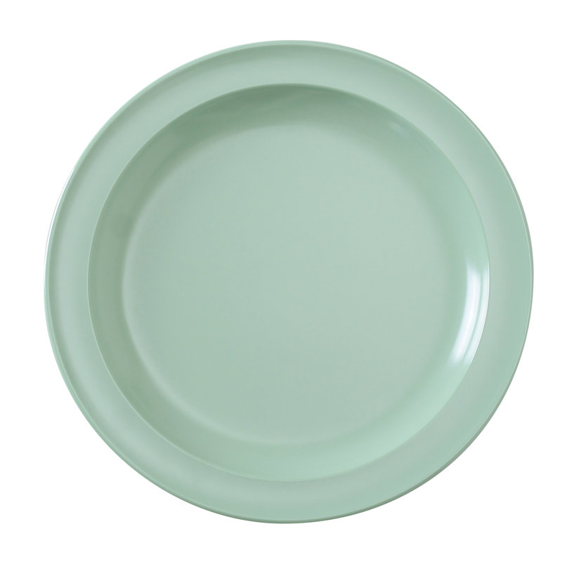 Nessico Round Melamine Saucer, Green