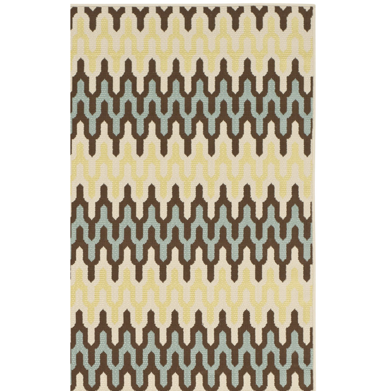 Kelston Performance Geometric Rug, Rectangle 2'7" x 5'