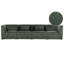 Ritsa 4 Seater Corduroy Sofa-578445194