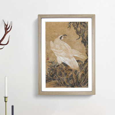 White Eagle Hunting by Kawanabe Kyosai - Picture Frame Art Prints