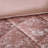 Blush Velvet Duvet Cover For Full/queen, Luxurious And Soft With Decorative Pillow Full/queen Bedding, Includes-119104703-119104704