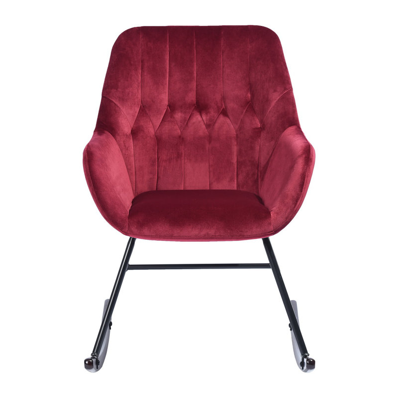 Saroyan Rocking Chair, Red