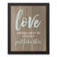 «Love Grows», reproduction d'art textuel sur toile-24442371-24442376