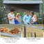 Auvent de barbecue avec auvent latéral