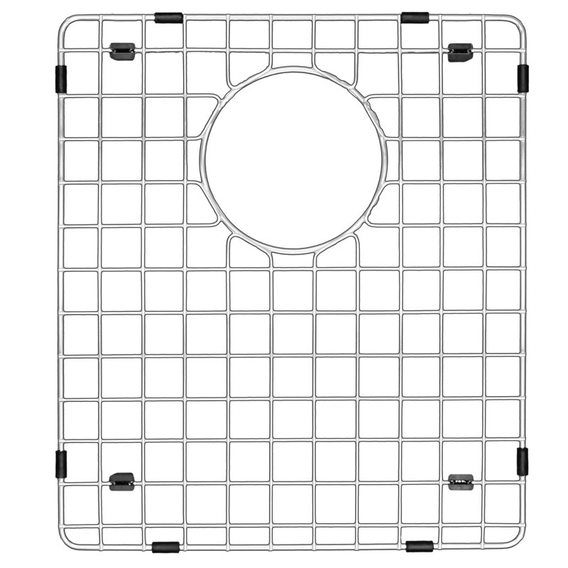 Grille d'évier 14,5 po x 13 po