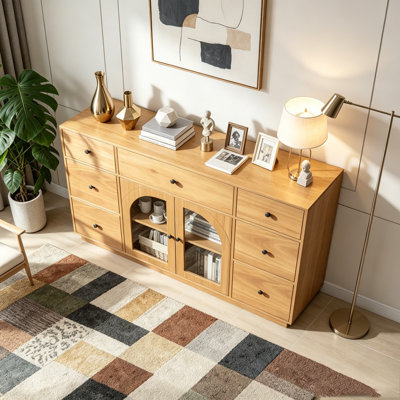 Armoire avec rangement pour l'entrée du salon et de la salle à manger