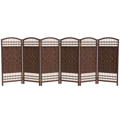 Short Fiber Weave Folding Screen