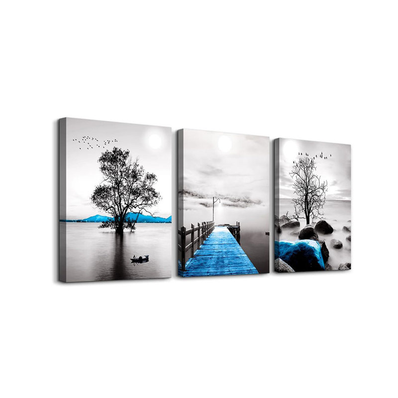 3 Piece Wrapped Canvas Print