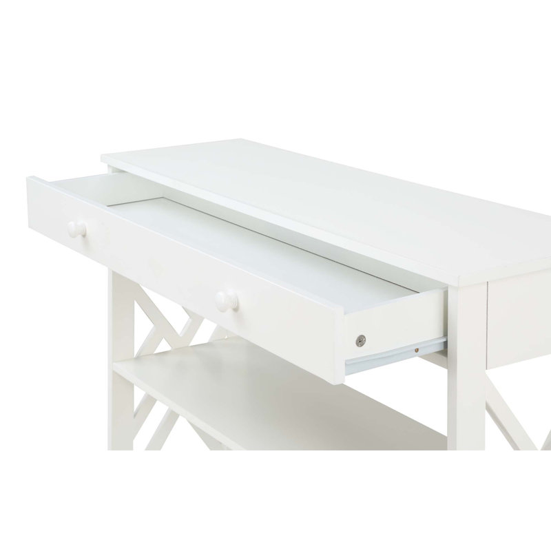 Console de 39,5 po Huggard, Blanc