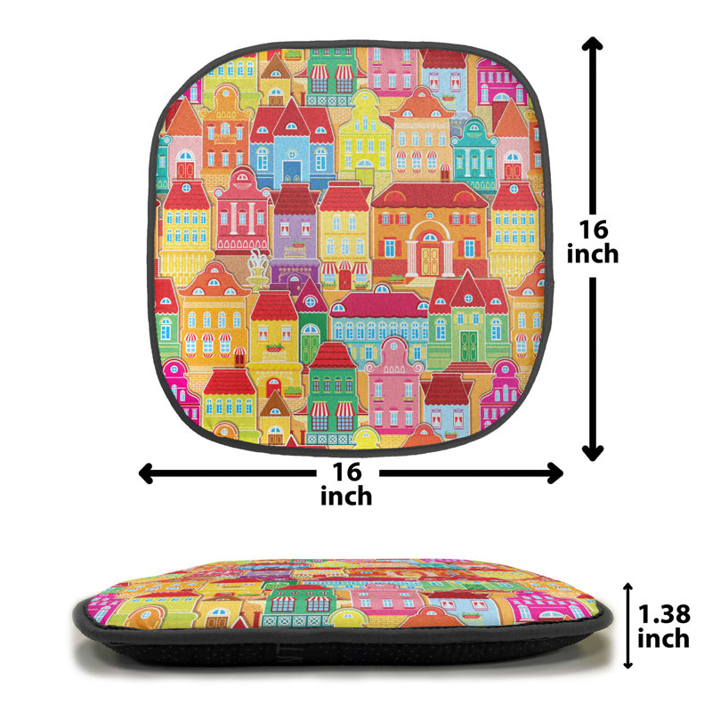 Outdoor 1.38'' Dining Chair Seat Cushion